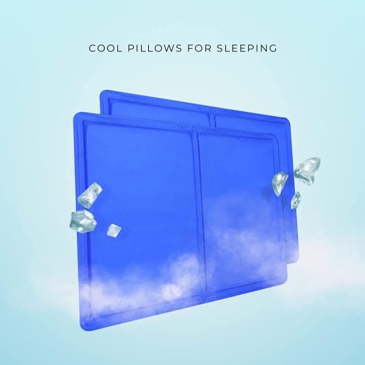 ShopHut Cooling Pillow Pads with Magic Gel