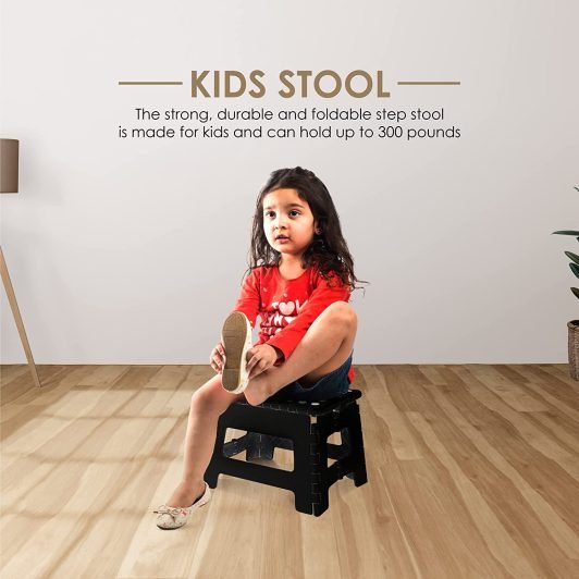 Sterun 9Inch Folding Step Stool For Kids, Adults