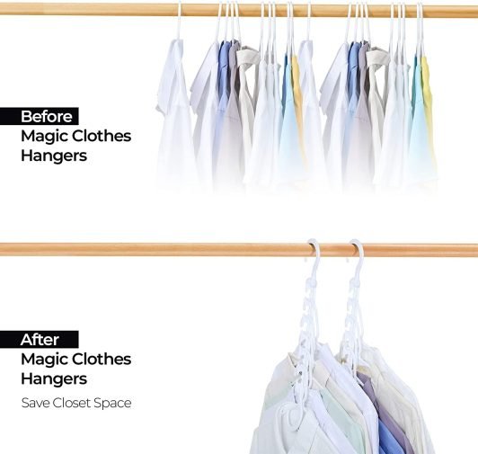 ShopHut Magic Clothes Hangers 10 Pack